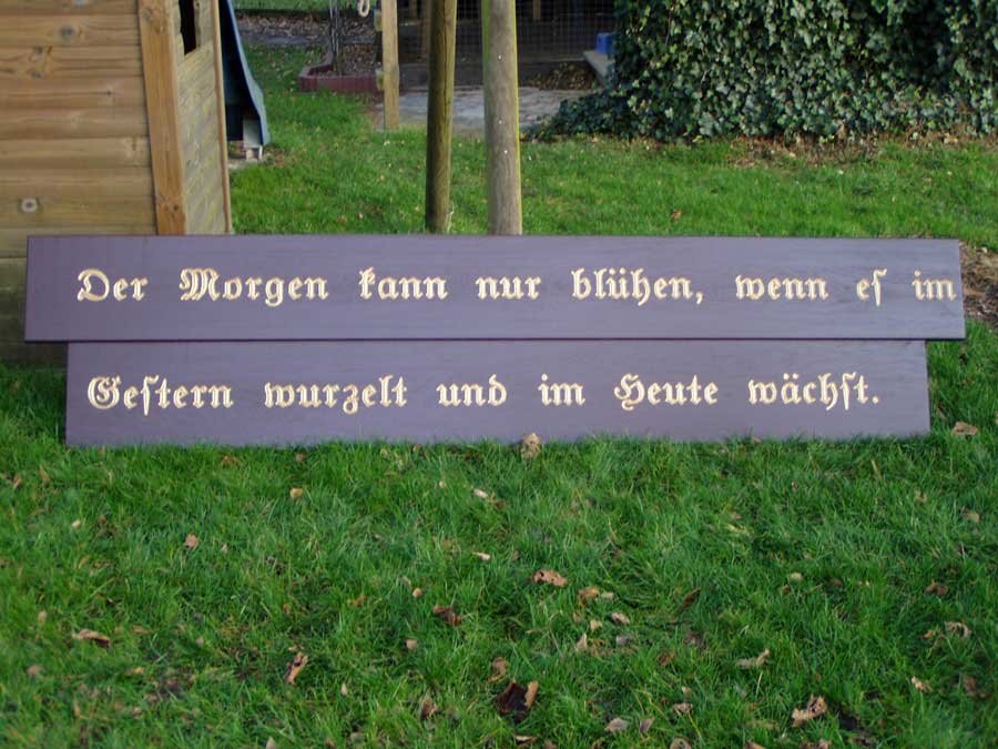 Eiche dunkel gebeizt