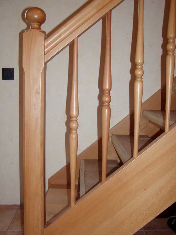 Gedrechselte Geländerteile